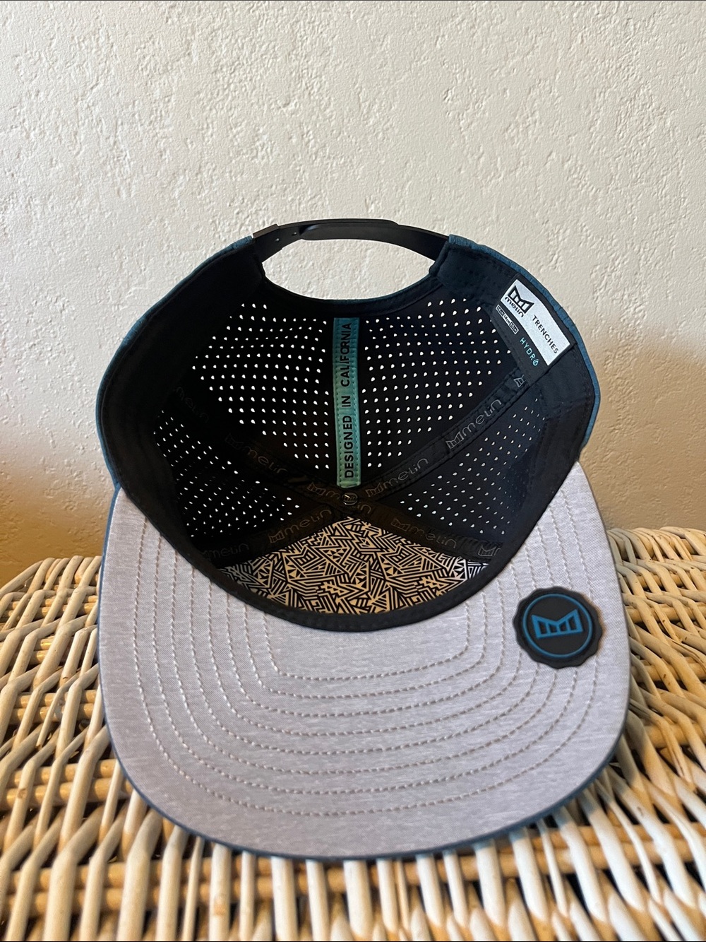 Melin Trenches Hydro Hat Teal Blue - Picture 5 of 6